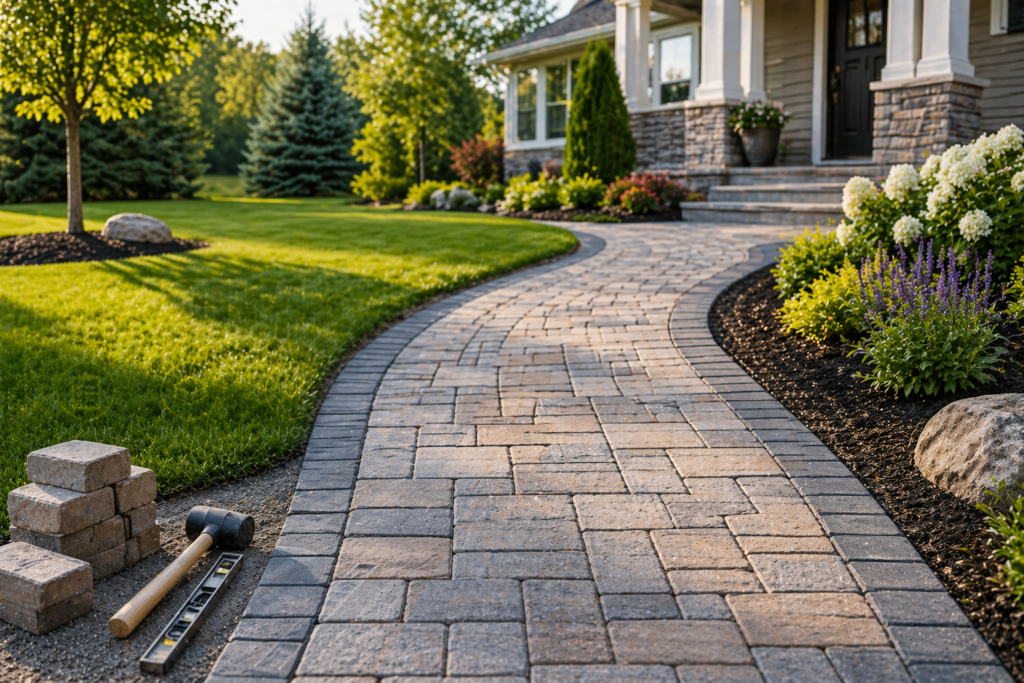 Paver Walkway